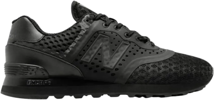  New Balance 574 Re-Engineered Breathe &#039;Triple Black&#039;