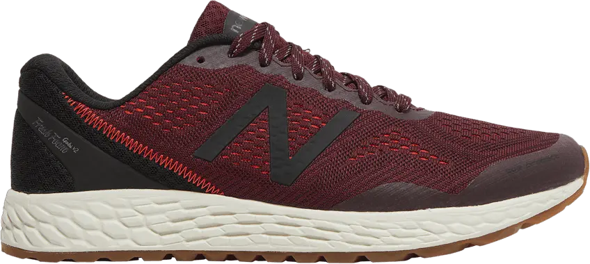  New Balance Fresh Foam Gobi v2 Trail 2E Wide &#039;Oxblood Gum&#039;