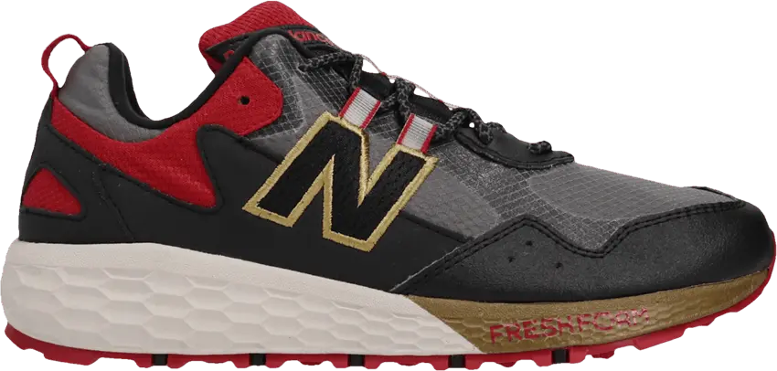  New Balance Fresh Foam Crag Trail Wide &#039;Black Red&#039;