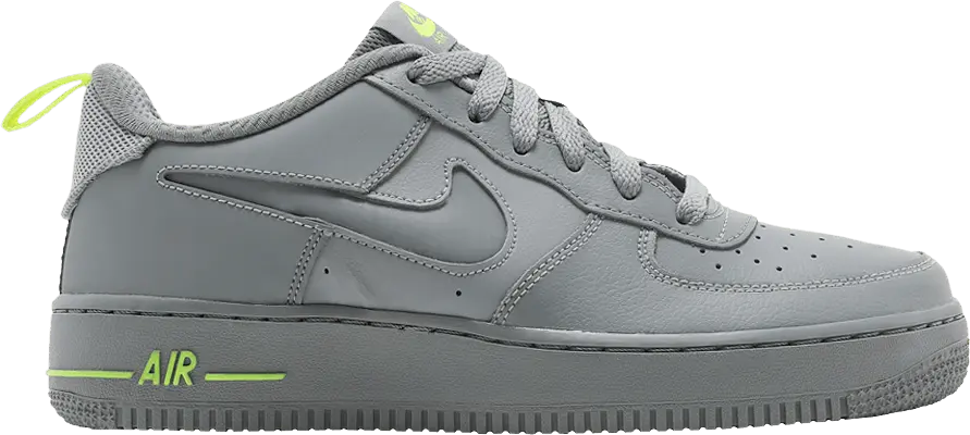  Nike Air Force 1 &#039;07 LV8 GS &#039;Particle Grey Volt&#039;