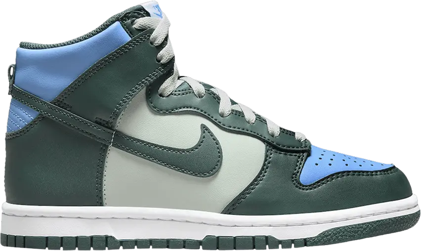  Nike Dunk High GS &#039;Deep Jungle University Blue&#039;