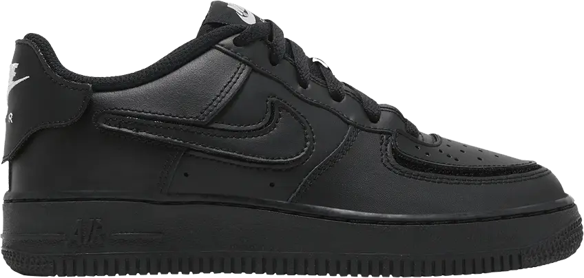 Nike Air Force 1/1 GS &#039;Black Bright Crimson&#039;