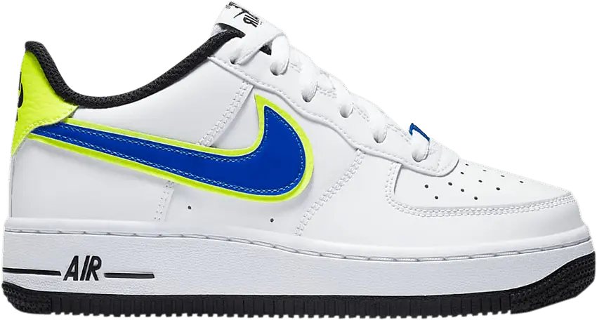  Nike Air Force 1 &#039;07 GS &#039;Volt Racer Blue&#039;