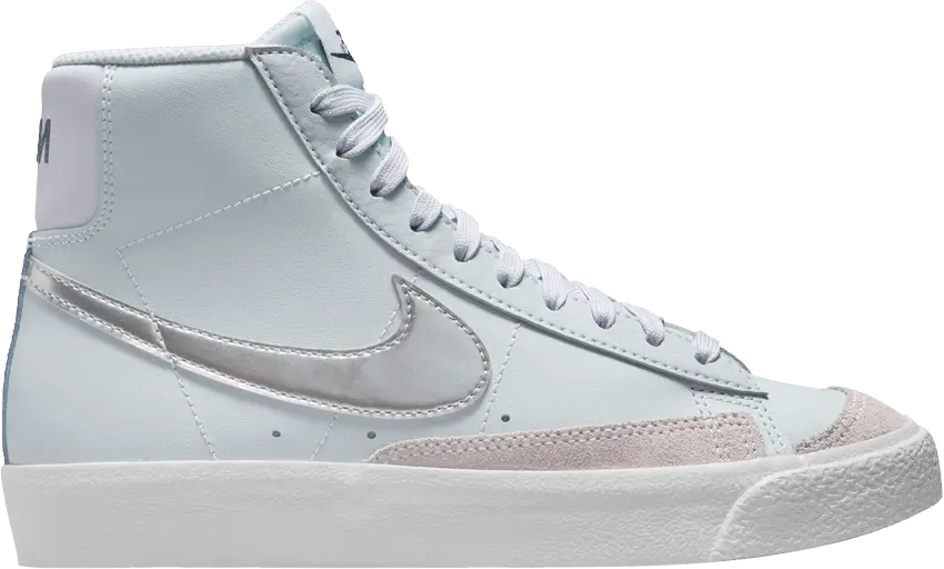  Nike Blazer Mid &#039;77 GS &#039;Platinum Grape Metallic Silver&#039;