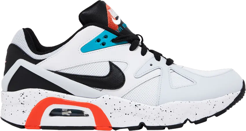  Nike Air Structure GS &#039;White Speckled Turf Orange&#039;