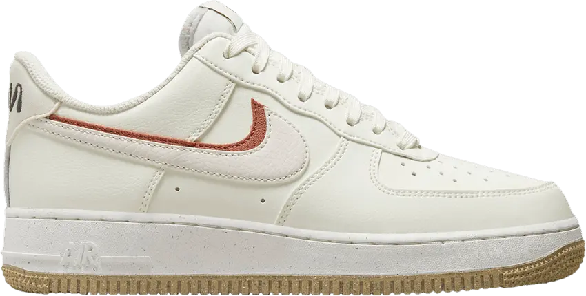  Nike Air Force 1 Low 82 Double Swoosh Sail Cinnabar Phantom (Women&#039;s)