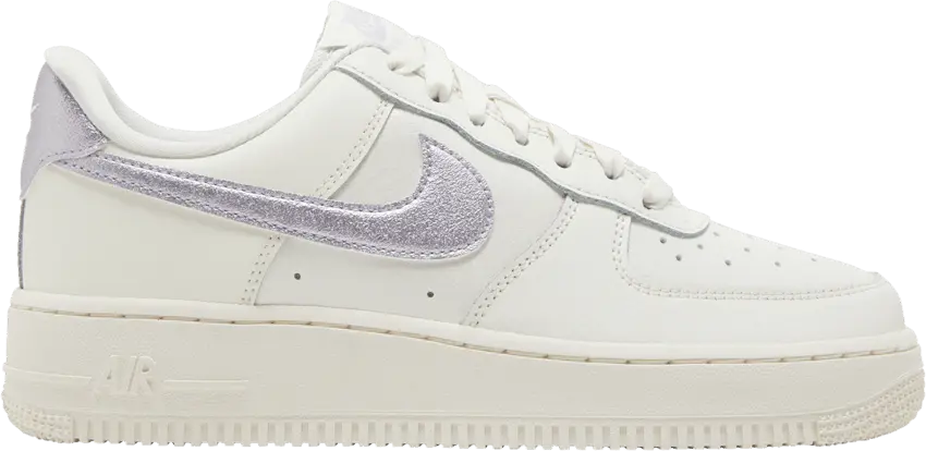  Nike Air Force 1 Low &#039;07 Sail Oxygen Purple (Women&#039;s)