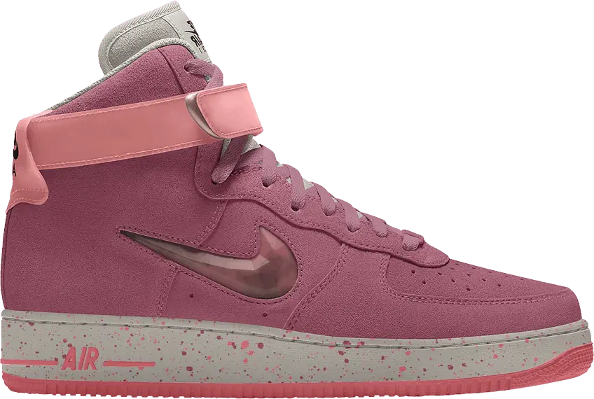  Nike Wmns Air Force 1 High &#039;Crystal Swoosh&#039; Unlocked By You