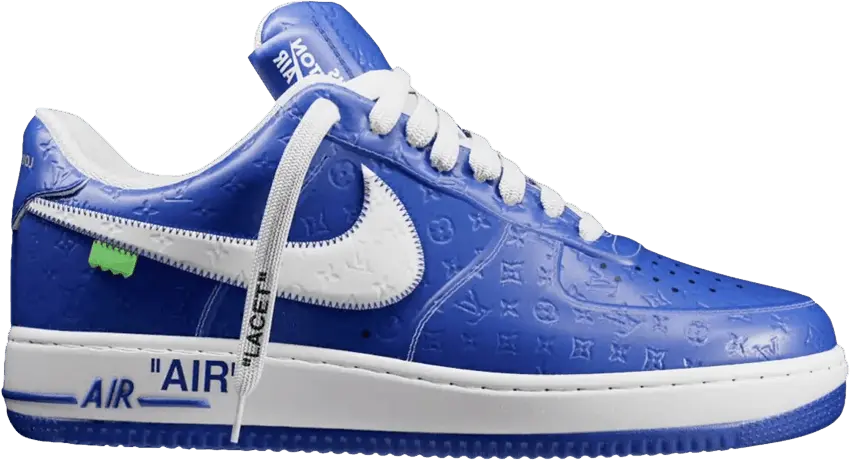  Nike Louis Vuitton x Air Force 1 Low &#039;Team Royal&#039; Friends &amp; Family