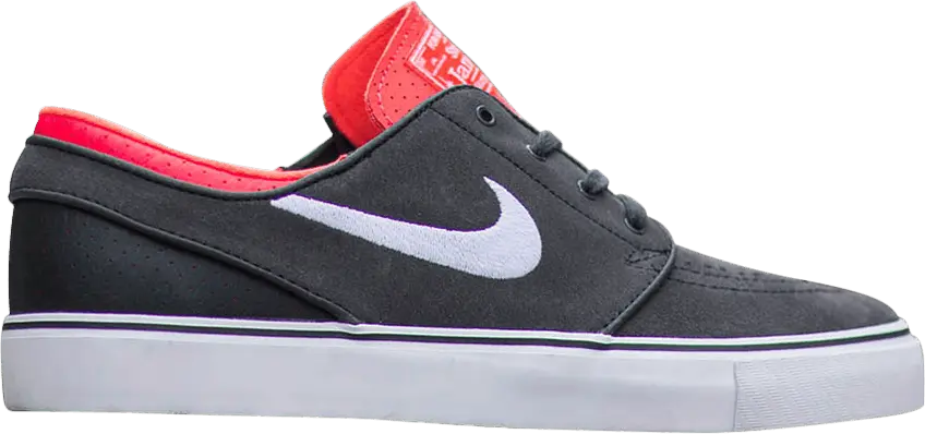  Nike SB Stefan Janoski Anthracite Laser Crimson