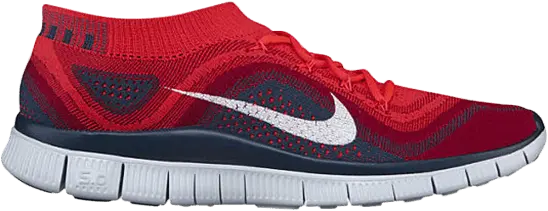 Nike Free Flyknit+ &#039;Bright Crimson&#039;