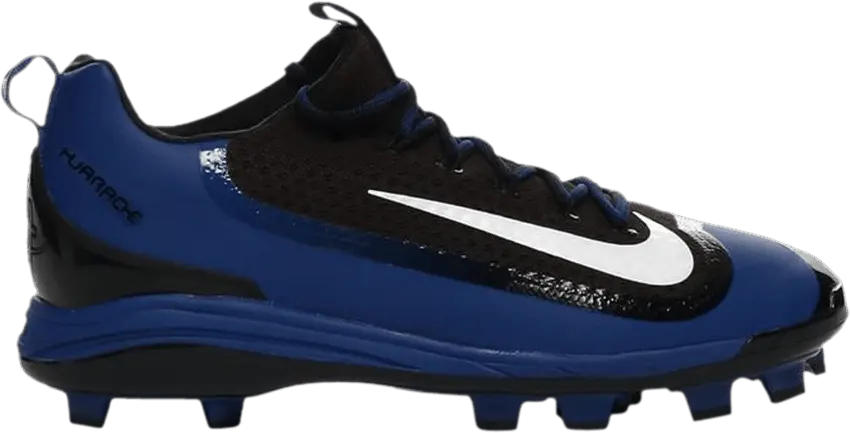  Nike Huarache 2k Filth Elite MCS Low &#039;Black Rush Blue&#039;