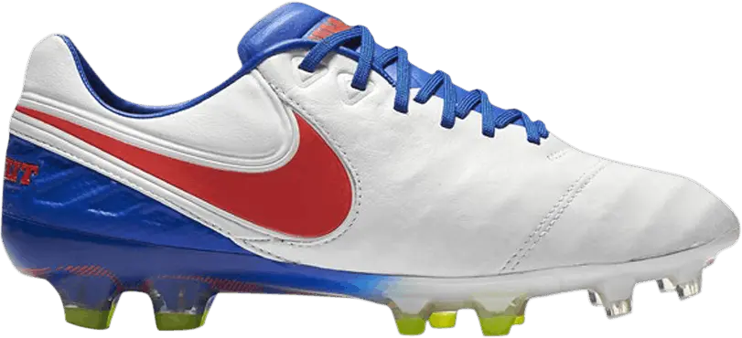  Nike Tiempo Legend 6 FG &#039;White Racer Blue Volt&#039;