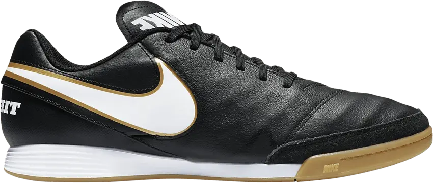 Nike TiempoX Genio 2 Leather IC &#039;Black Gum&#039;