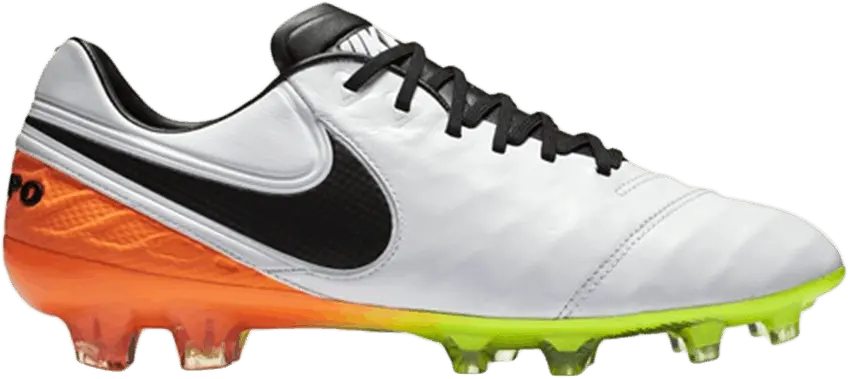  Nike Tiempo Legend 6 FG &#039;White Orange Volt&#039;