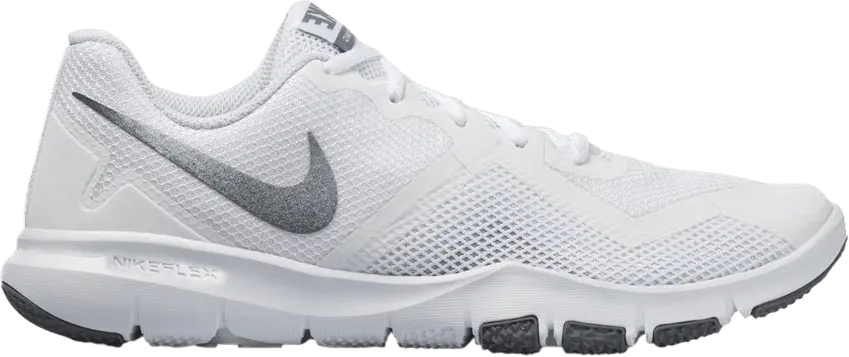 Nike Flex Control 2 &#039;White Metallic Cool Grey&#039;