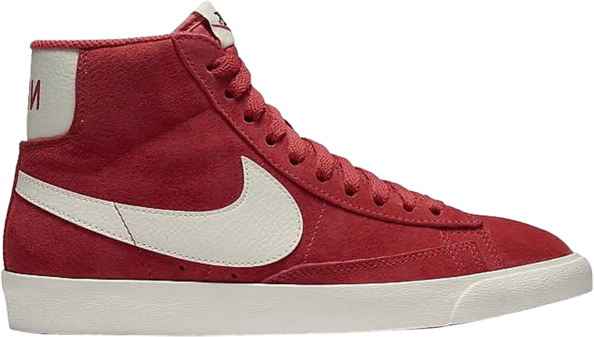  Nike Wmns Blazer Mid Vintage Suede &#039;Speed Red&#039;