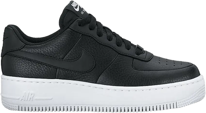  Nike Wmns Air Force 1 Upstep &#039;Black&#039;