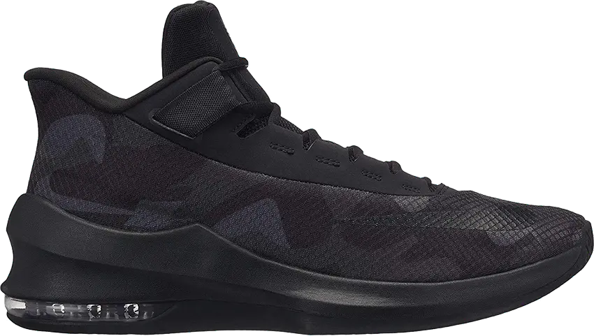  Nike Air Max Infuriate 2 Mid Premium &#039;Triple Black&#039;