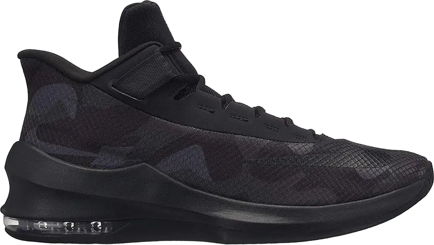 Nike Air Max Infuriate 2 Mid Premium &#039;Triple Black&#039;