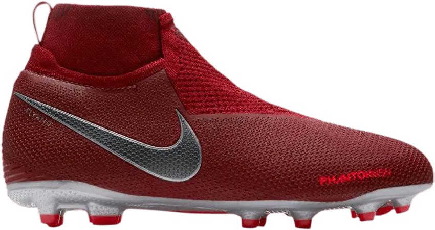  Nike Phantom Vision Elite DF FG/MG GS &#039;Team Red&#039;