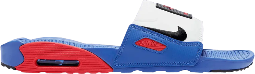  Nike Air Max 90 Slide &#039;Game Royal Red&#039;