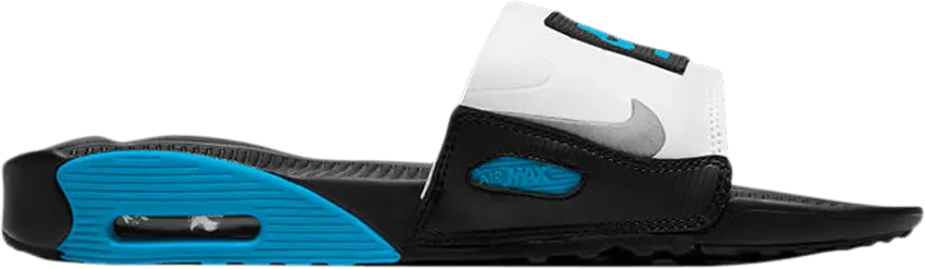  Nike Air Max 90 Slide &#039;Black Laser Blue&#039;