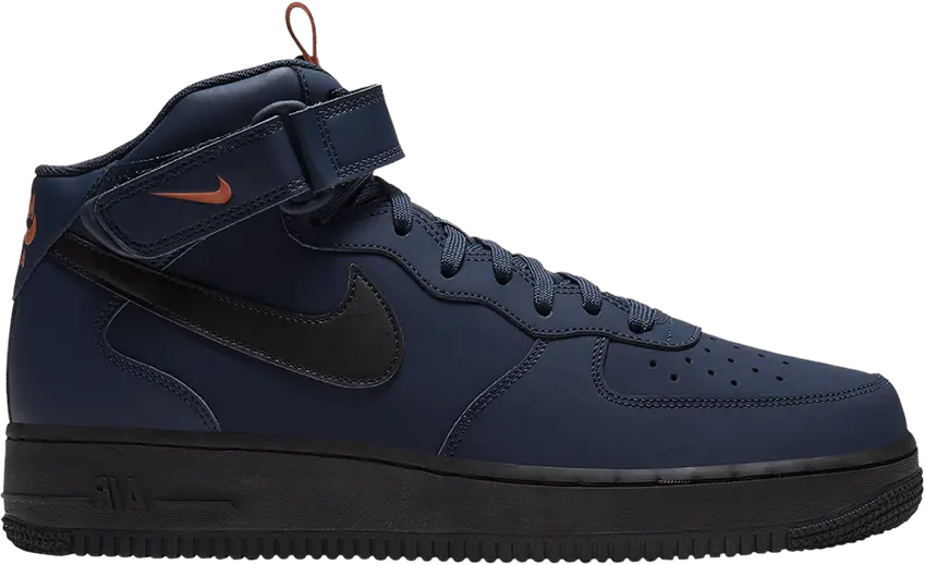  Nike Air Force 1 Mid Obsidian