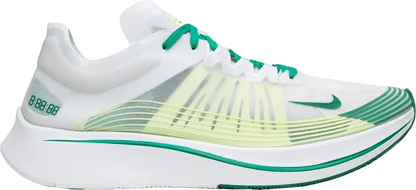  Nike Zoom Fly White Lucid Green