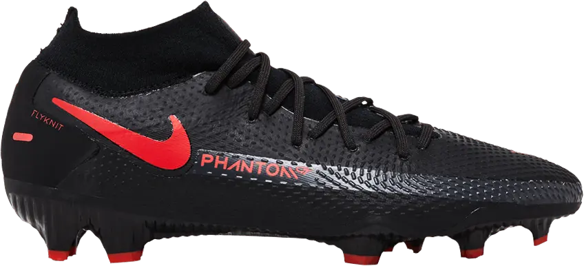 Nike Phantom GT Elite FG Black Chile Red Dark Smoke Grey