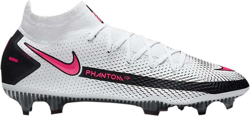 Nike Phantom GT Elite DF FG White Black Pink Blast