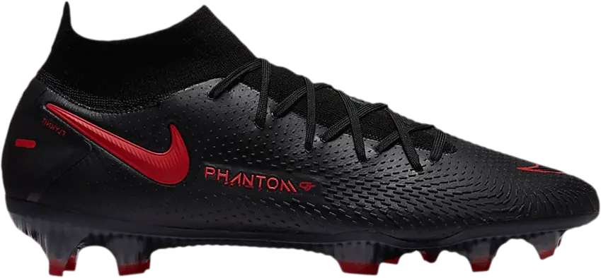  Nike Phantom GT Elite DF FG Black Chile Red