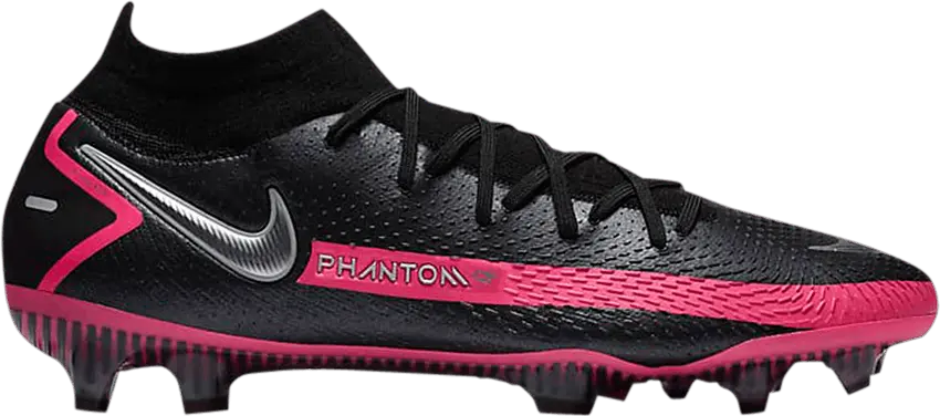  Nike Phantom GT Elite DF FG Black Pink Blast