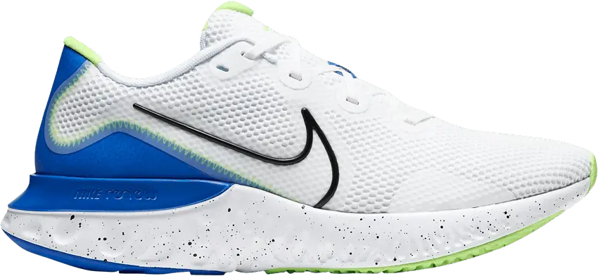  Nike Renew Run White Racer Blue