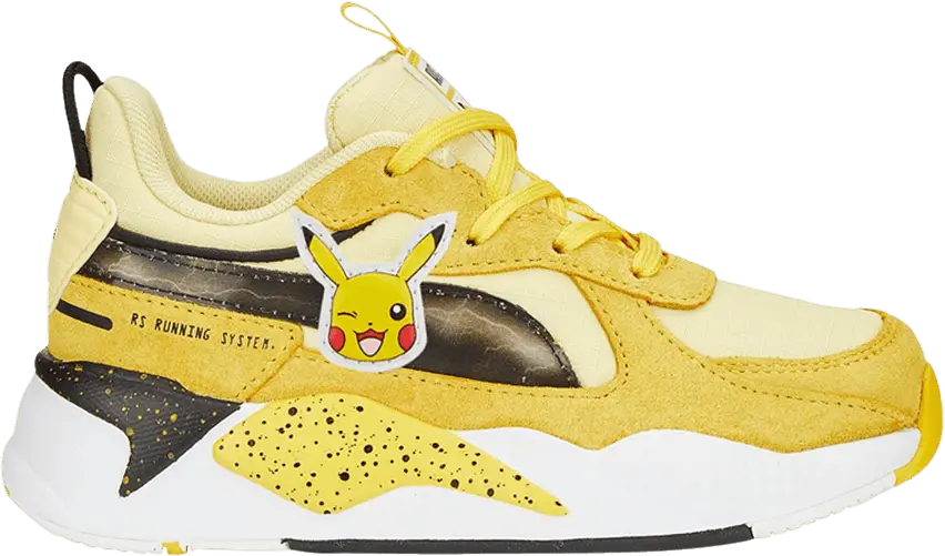  Puma Pokémon x RS-X Little Kid &#039;Pikachu&#039;