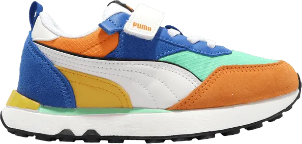 Puma Rider FV AC PS &#039;Future Vintage - Biscay Green Vibrant Orange&#039;