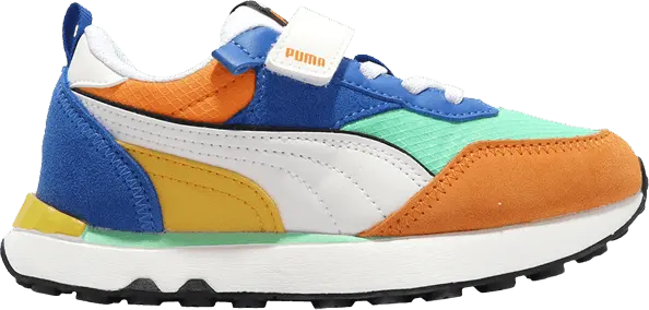  Puma Rider FV AC PS &#039;Future Vintage - Biscay Green Vibrant Orange&#039;