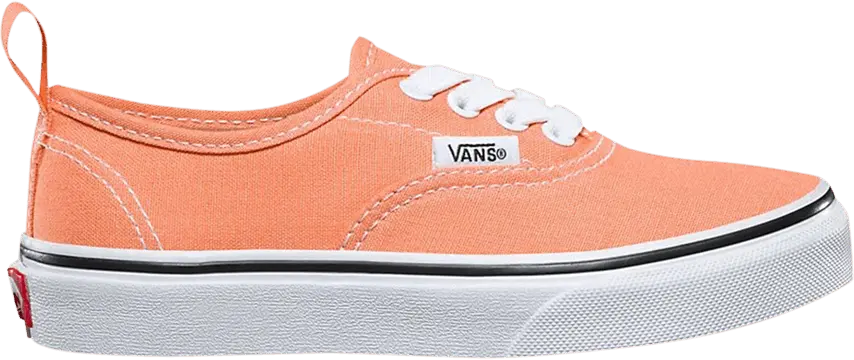  Vans Authentic Elastic Lace Kids &#039;Peach Pink&#039;