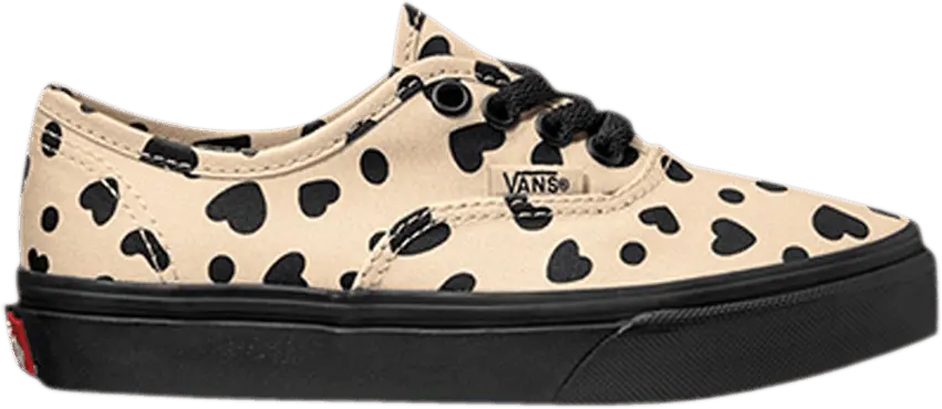  Vans Authentic Kids &#039;Cheetah Hearts&#039;