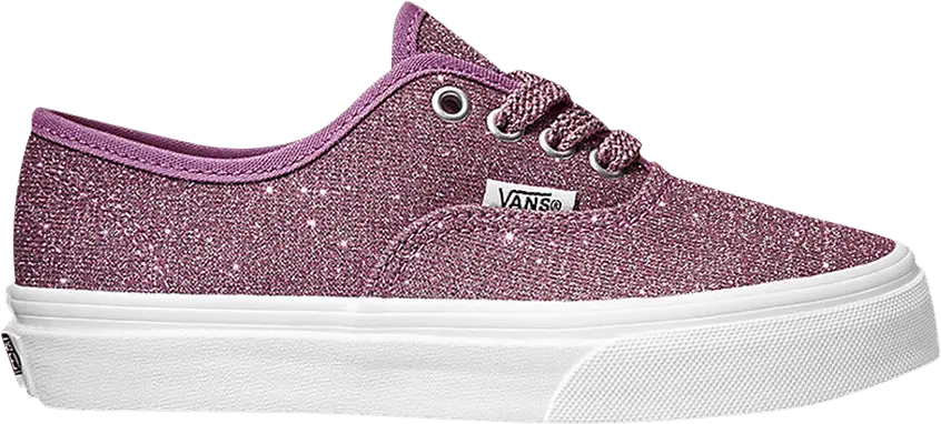  Vans Authentic Kids &#039;Lurex Glitter - Pink&#039;