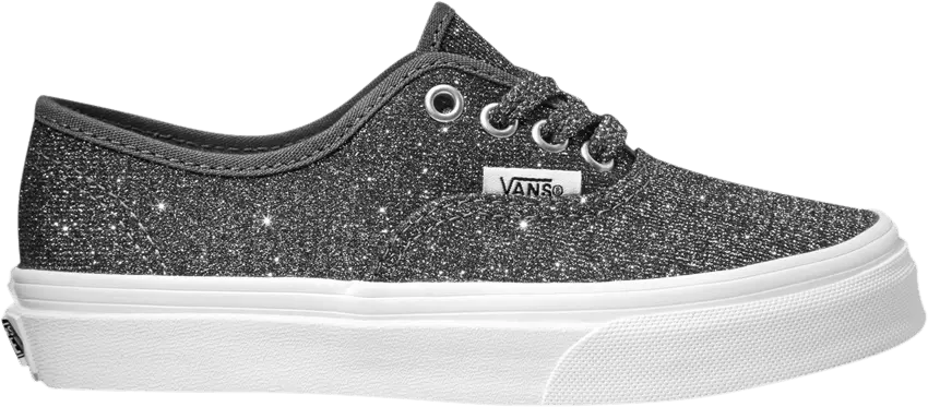  Vans Authentic Kids &#039;Lurex Glitter - Black&#039;