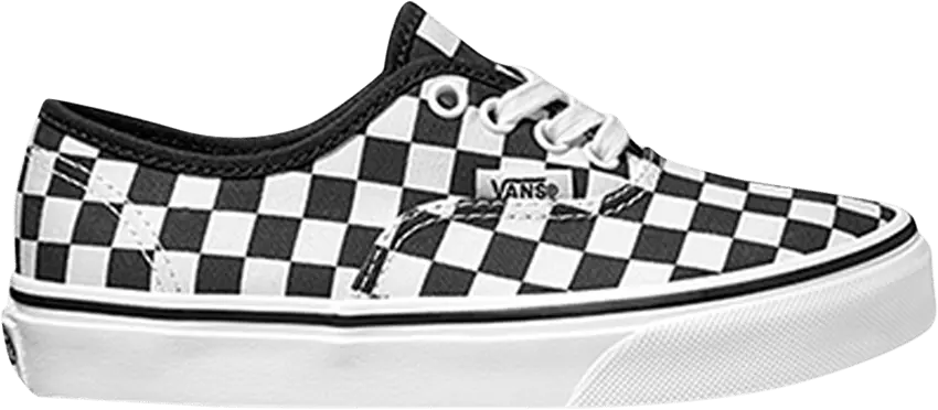  Vans Authentic Kids &#039;Checkerboard - Black White&#039;
