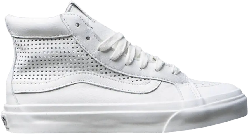  Vans Sk8-Hi Slim Cutout DX &#039;Square Perf - Blanc De Blanc&#039;