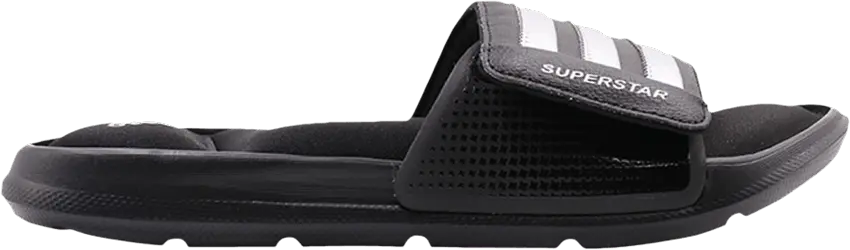  Adidas Superstar Slide &#039;Core Black Silver&#039;