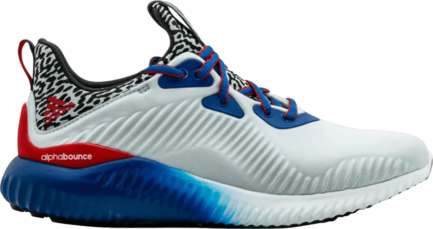  Adidas Alphabounce Team Bowl Series PE &#039;Kansas Jayhawks&#039;