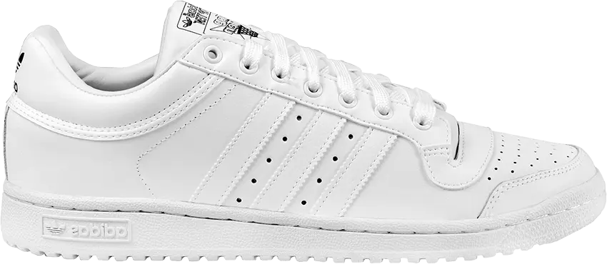  Adidas adidas Top Ten Lo White/White-White