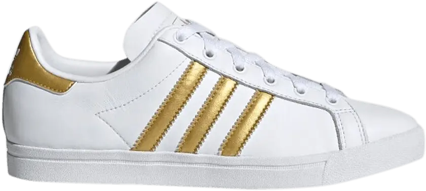  Adidas Wmns Coast Star &#039;White Gold Metallic&#039;