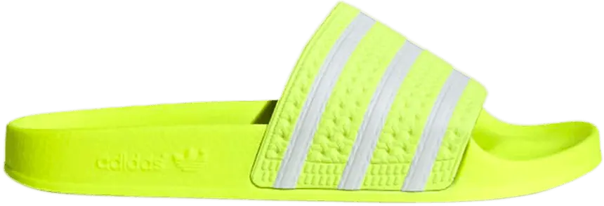  Adidas Adilette Slides &#039;Solar Yellow&#039;