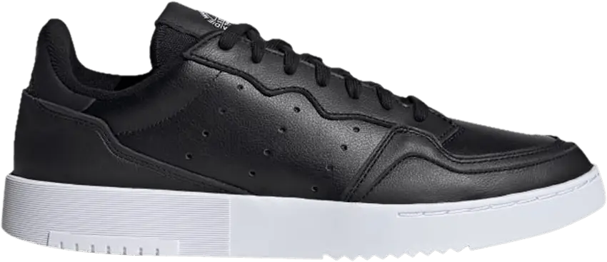  Adidas adidas Supercourt Core Black White Leather