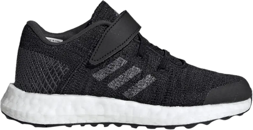  Adidas PureBoost Go J &#039;Core Black&#039;